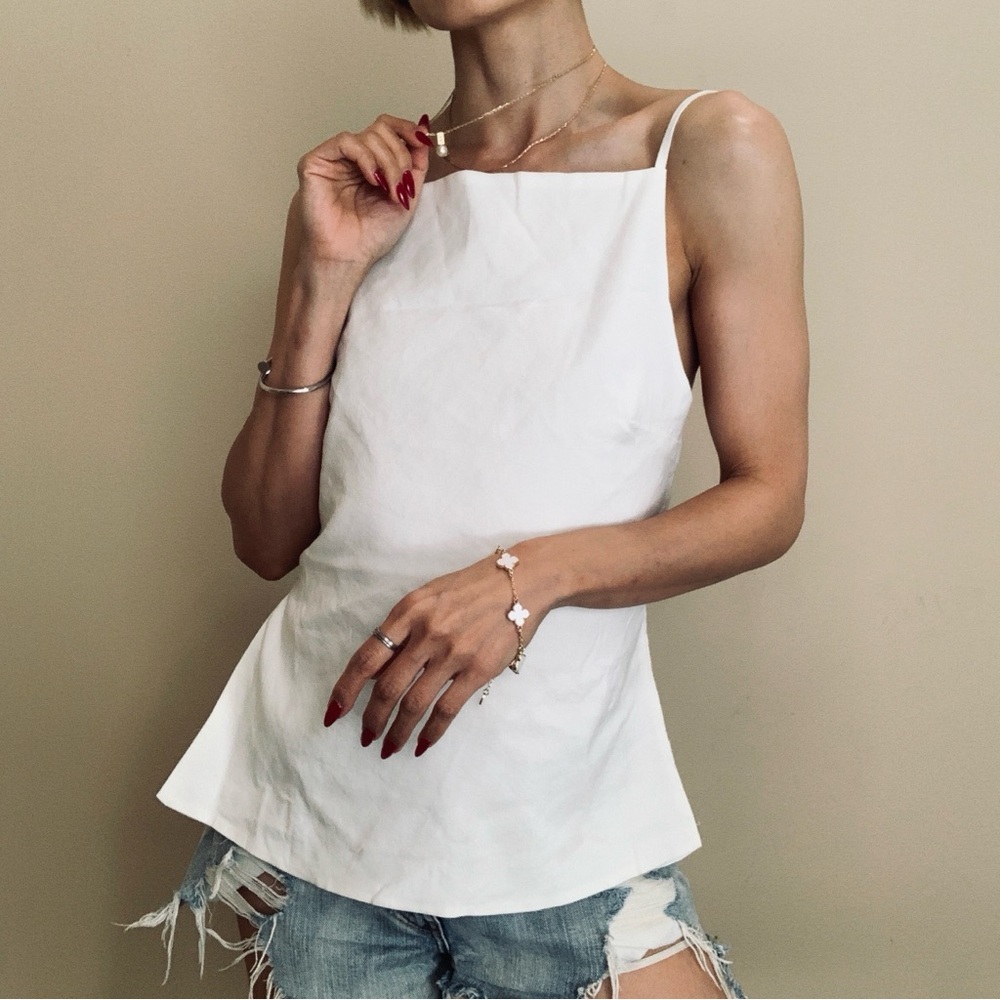 Brand New Zara linen top - Picture 8 of 13